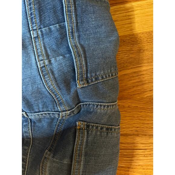 Torrid destroyed tapered leg stretch waist jeans 14 R Retro boho cool ankle - Picture 5 of 8